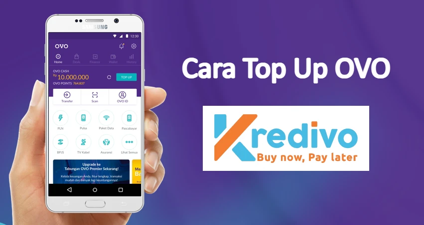 Cara Top Up OVO Pakai Kredivo